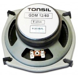 Tonsil GDM 12/60 8Ω, głośnik średniotonowy z koszem otwartym i membraną celulozową (Altus 110)