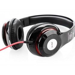 GoGEN HBTM 41BR Słuchawki Bluetooth, Tuner FM, mikrofon, składane, Czarne