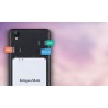 Smartfon Kruger&Matz MOVE 8 mini KM0463-B kolor czarny + Etui + Szkło ochronne