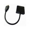Adapter Gembird  HDMI-A (M) - VGA (F) +Audio na kablu