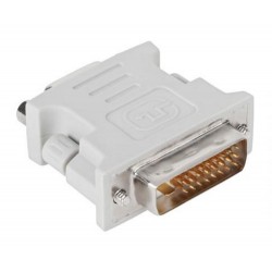 Złącze DVI wtyk (24+1) - VGA gniazdo (ZLA0609-2)