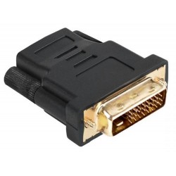 Złącze HDMI gniazdo-DVI wtyk 24+1 (ZLA0619)