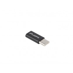 Adapter USB CM - micro USB BF 2.0 LANBERG czarny