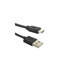 Ładowarka sieciowa Qoltec 17W | 5V | 3.4A | 2xUSB + kabel Micro USB