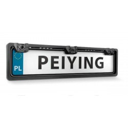 Samochodowa kamera cofania z żyroskopem i czujnikami cofanai w ramce tablicy rejestracyjnej Peiying (PY0105P)