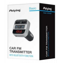 Peiying Car FM Transmiter z funkcją Bluetooth URZ0468