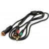 Prolink Classic 1,2m Jack 3.5 - 2RCA kabel audio