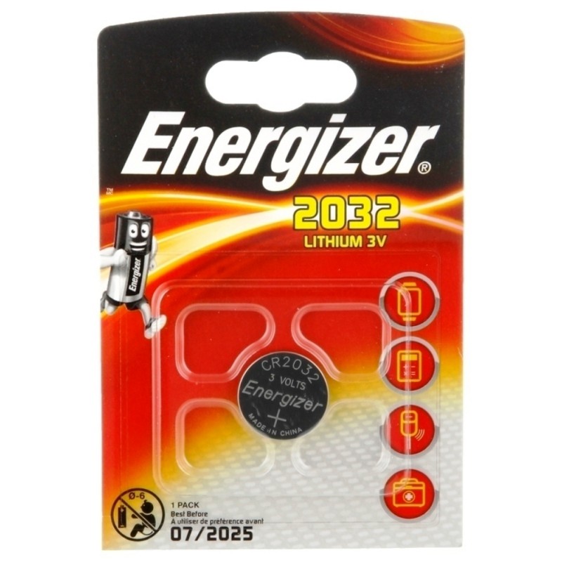 Energizer CR2032 3,0V LiMnO2 Bateria litowa (1 sztuka)