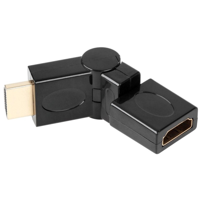Cabletech wtyk HDMI - gniazdo HDMI obrotowe złącze przejściówka