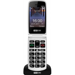 Maxcom MM824BB telefon w formie klasycznej klapki czarny