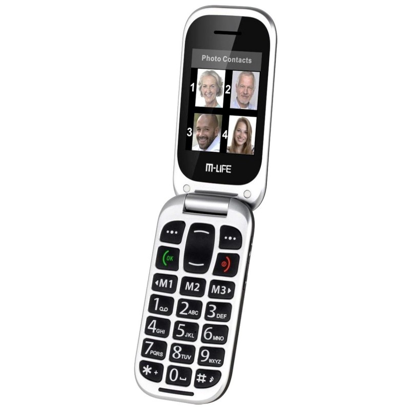 M-Life ML0653 Telefon dla Seniora z SOS