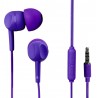 Thomson EAR3005PL Słuchawki douszne z mikrofonem, fioletowe