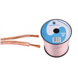 Cabletech CCA 2x0.5mm kabel, przewód głośnikowy (KAB0354) - 1 mb