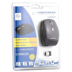 Esperanza EM121K Mysz bezprzewodowa z funkcją ładowania akumulatora