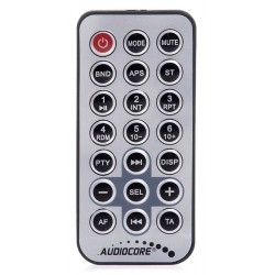 Audiocore AC9720 BT Radioodtwarzacz MP3/WMA/USB/RDS/SD, ISO, Bluetooth, Multicolor