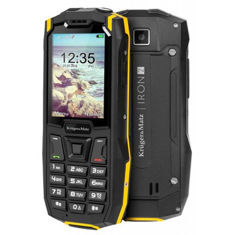 Kruger&Matz IRON 2, Telefon 2x SIM, SD, IP68