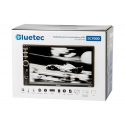 Bluetec BC9000 Radioodtwarzacz 2DIN 7", Bluetooth, SD, USB, AUX
