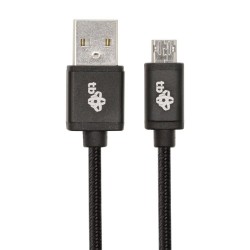 TB Kabel USB - Micro USB 1m dwustronny, czarny