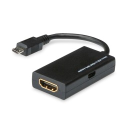 Elmak SAVIO CL-32 Aktywny adapter MHL micro USB 5 pin - HDMI AF