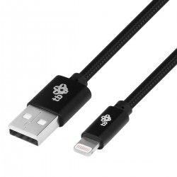 TB Lightning-USB Kabel USB 1.5m czarny MFi