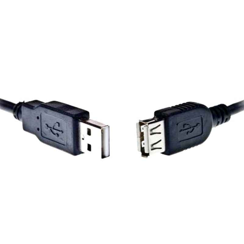 Gembird USB 2.0 AM-AF 1.8m Przedłużacz czarny