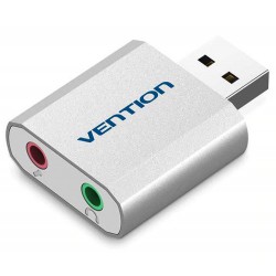 Vention 2.1 USB, zewnętrzna mini karta dźwiękowa USB...