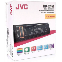 JVC KD-X161 Radioodtwarzacz samochodowy multikolor, USB, AUX, RCA, 4x50W