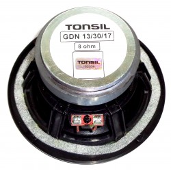 Tonsil GDN 13/30/17 8Ω, głośnik niskotonowy z membraną celulozową.