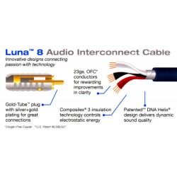 WireWorld Luna 8 interkonekt stereo RCA 1,0m