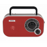 Camry CR1140R Radio przenośne w stylu retro Czerwone