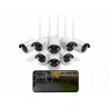 Camspot NVR 8.0 Monitoring Overmax, rejestrator + 8 kamer IP Full HD