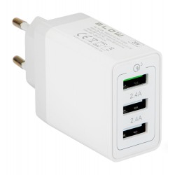 Quick Charge 3.0 Ładowarka sieciowa USBx3, 30W