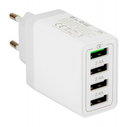 Quick Charge 3.0 Ładowarka sieciowa USBx4 30W