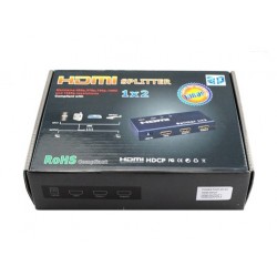 Elmak SAVIO CL-42 Splitter HDMI na 2 odbiorniki, Full HD, funkcja wzmacniacza