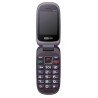 Maxcom MM 818 Telefon komórkowy GSM Czarno-Czerwony