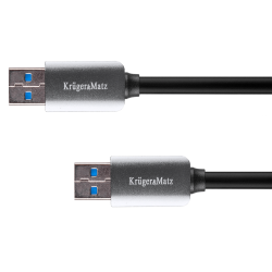 Kruger&Matz Kabel USB3.0 wtyk - wtyk, 1m, KM0337