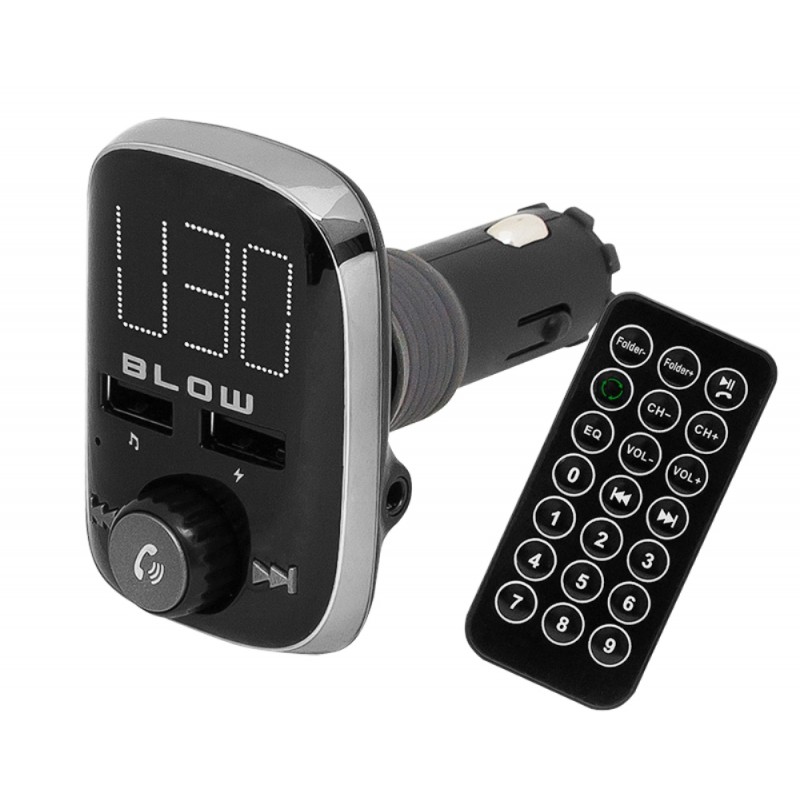 Transmiter FM BLOW Bluetooth 4.2 + ładowarka USB 2,4A