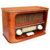 Hyundai RA 601 Radio w stylu retro, drewniane