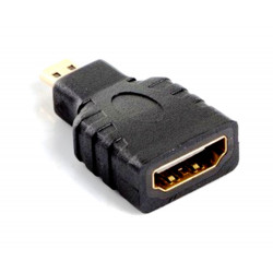 Lanberg Adapter HDMI-A (F) - micro HDMI-D (M)