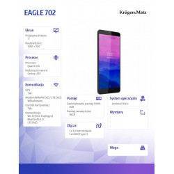 Kruger&Matz EAGLE 702 Tablet 7" z LTE i GPS