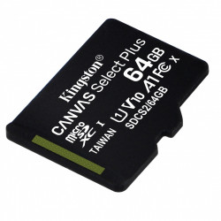 Kingston microSD 64GB Canvas Select Plus 100MB/s Karta pamięci