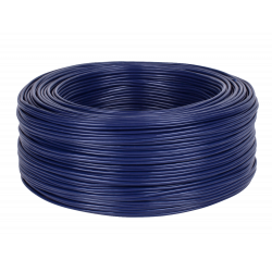 Kabel ekranowany 2xRCA-3mm, niebieski