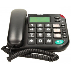 Maxcom KXT480 BB Aparat telefoniczny przewodowy, czarny
