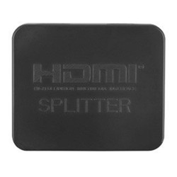 Lanberg Splitter video 2xHDMI 4K Port micro USB Czarny