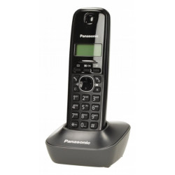 Panasonic KX-TG1611 Dect/Black, telefon bezprzewodowy