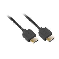 Kabel GoGEN HDMI - HDMI 1.5m czarny (GOG-HDMI150MM02)