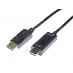 Kabel DisplayPort wtyk - HDMI wtyk 4K UltraHD 1.8m