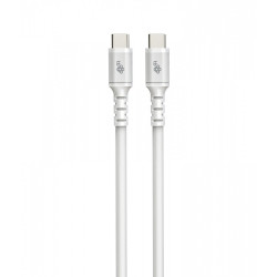 TB Kabel USB-C - USB-C 2m silikonowy biały