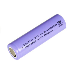 Akumulator Li-ion INR18650 2500mAh 7A 3.7V 18.3x65.1mm