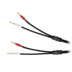 Kabel głośnikowy 3.0m Kruger&Matz (wtyki banan) KM0334